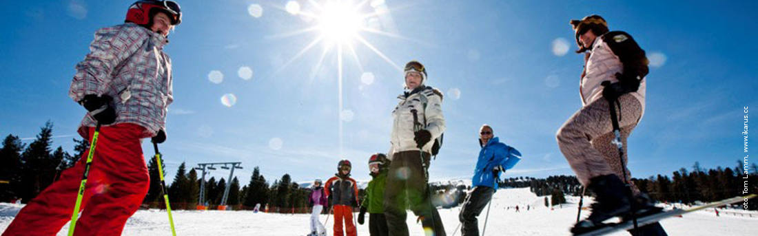 Winterszene am Kreischberg, Foto: Tom Lamm, ikarus.cc